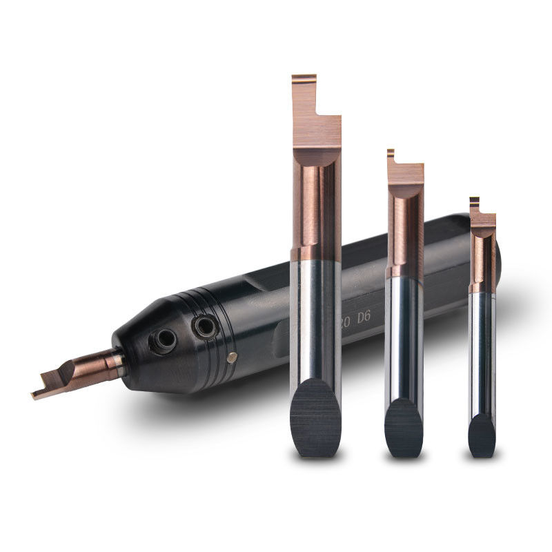 Custom Face Grooving Micro Carbide Boring Bar ระบบเย็นภายใน สําหรับ Micro การหมุน Lathe