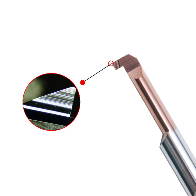 เครื่องทําความเย็นภายใน เครื่องมือเจาะไมโครแบบกําหนดเอง วัตถุดิบ Tungsten Carbide สําหรับเครื่อง lathes
