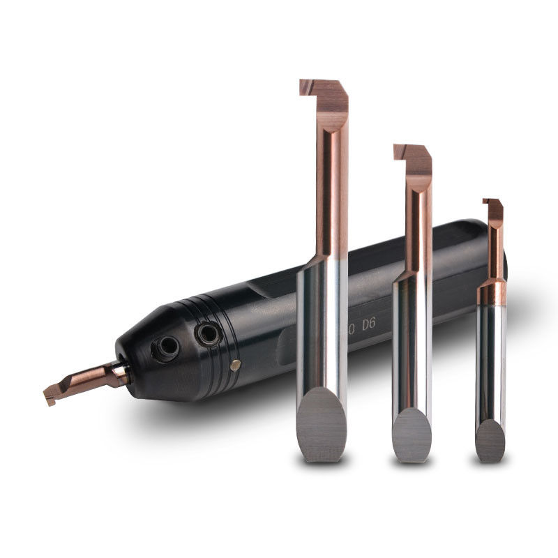 เครื่องทําความเย็นภายใน เครื่องมือเจาะไมโครแบบกําหนดเอง วัตถุดิบ Tungsten Carbide สําหรับเครื่อง lathes