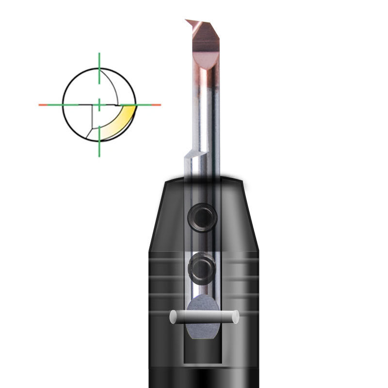 เครื่องมือเจาะขนาดเล็ก Tungsten, เครื่องมือหมุนภายในสําหรับเครื่องจักร CNC Micro Lathe