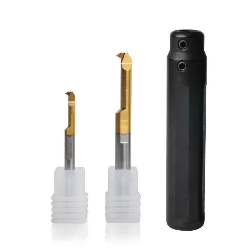 เครื่องมือบดคาร์ไบด CNC ขนาดเล็กด้วยทิน AlTiN ผิวเคลือบ