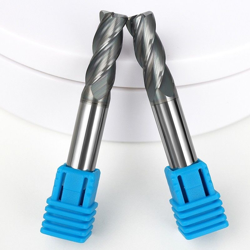 เครื่องตัดบดมุมสากล HRC45 บิตบดคาร์ไบดแข็งสําหรับ CNC