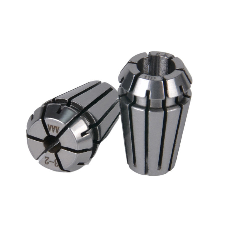 Black Oxide ER11 Spring Collet Chuck สําหรับเครื่องมือ CNC Milling Lathe 1.0mm-7.0mm