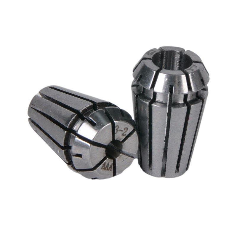 Black Oxide ER11 Spring Collet Chuck สําหรับเครื่องมือ CNC Milling Lathe 1.0mm-7.0mm