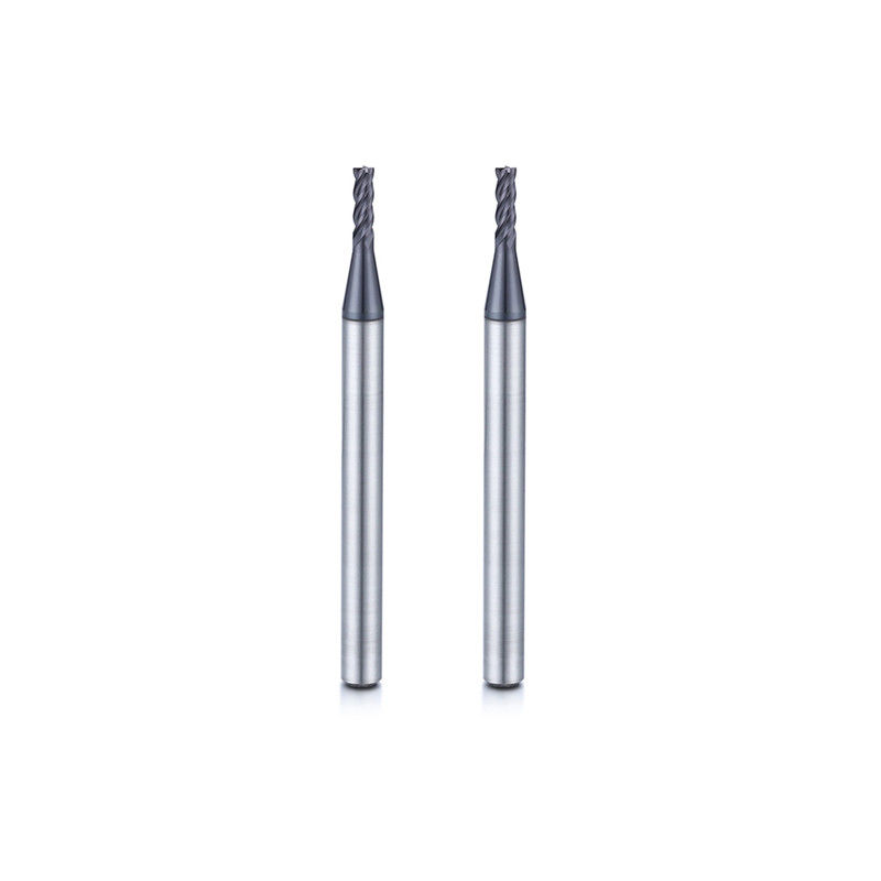 อลูมิเนียมคอยาว ไมโครกว้างปลาย Mill กับ 0.1mm Radius มุม