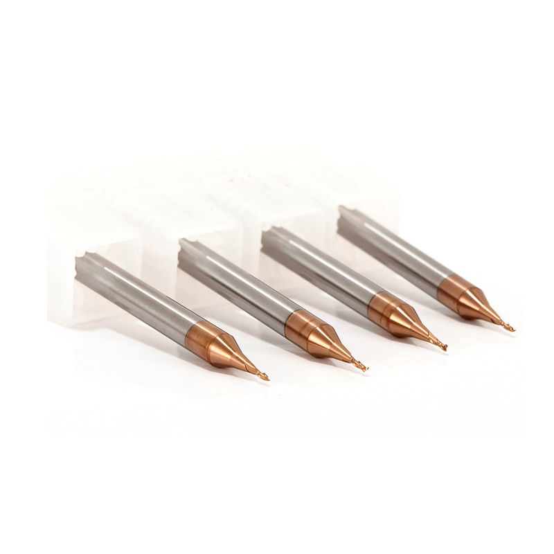 3 มิลลิเมตร Shank ไมโครกว้างปลาย Mill ด้วย 0.1 มิลลิเมตร Radius มุม 50 มิลลิเมตร ความยาวโดยรวม