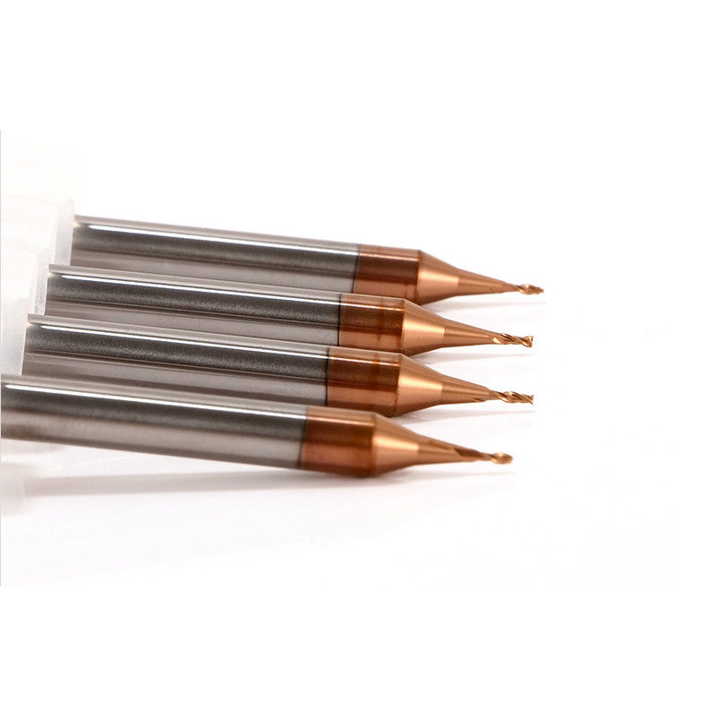 3 มิลลิเมตร Shank ไมโครกว้างปลาย Mill ด้วย 0.1 มิลลิเมตร Radius มุม 50 มิลลิเมตร ความยาวโดยรวม