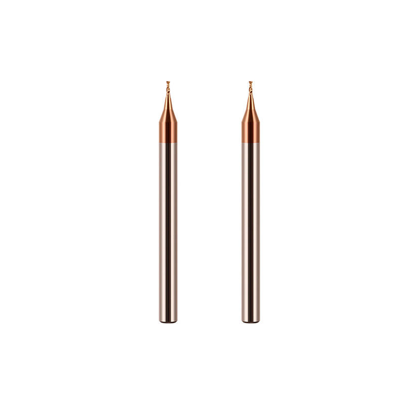 3 มิลลิเมตร Shank ไมโครกว้างปลาย Mill ด้วย 0.1 มิลลิเมตร Radius มุม 50 มิลลิเมตร ความยาวโดยรวม