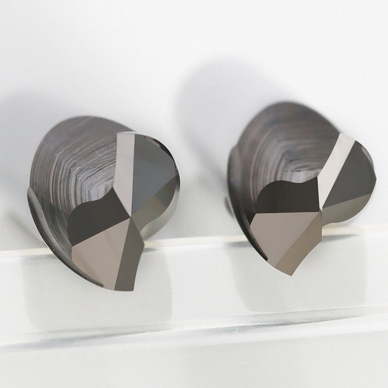 CNC Tungsten Carbide Drill Bits ประเภทจุดแยกสําหรับอุตสาหกรรม