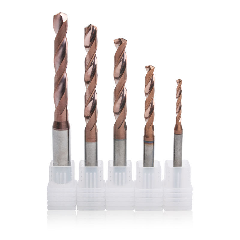 5XD Round Shank โรงงานเจาะคาร์ไบด์แข็ง ขายตรงเจาะขั้นสําหรับเหล็กและเหล็ก