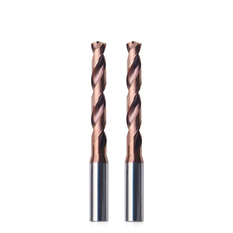 5XD Round Shank โรงงานเจาะคาร์ไบด์แข็ง ขายตรงเจาะขั้นสําหรับเหล็กและเหล็ก